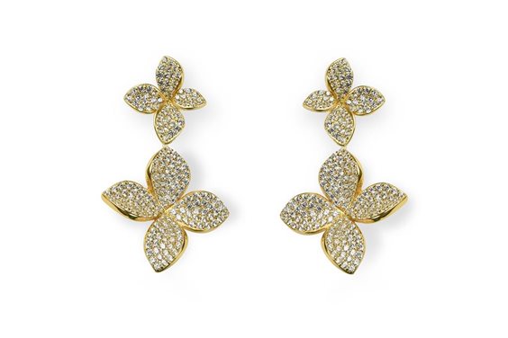 Orecchini Misis Donna FLORA in Argento Zircone OR09832 - OR09832